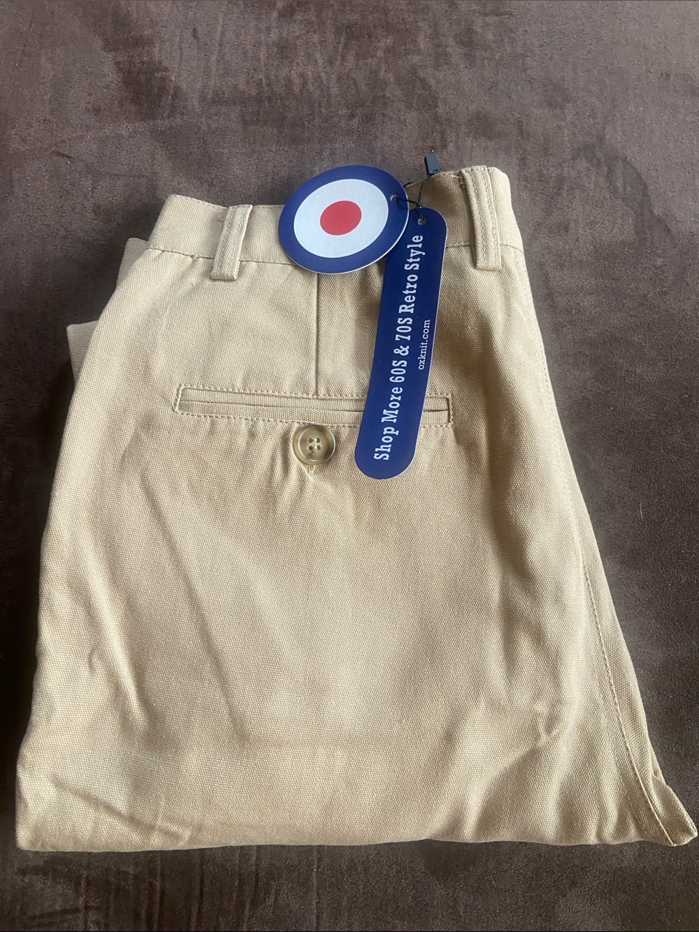 Men's Pants in Khaki - Classic Casual